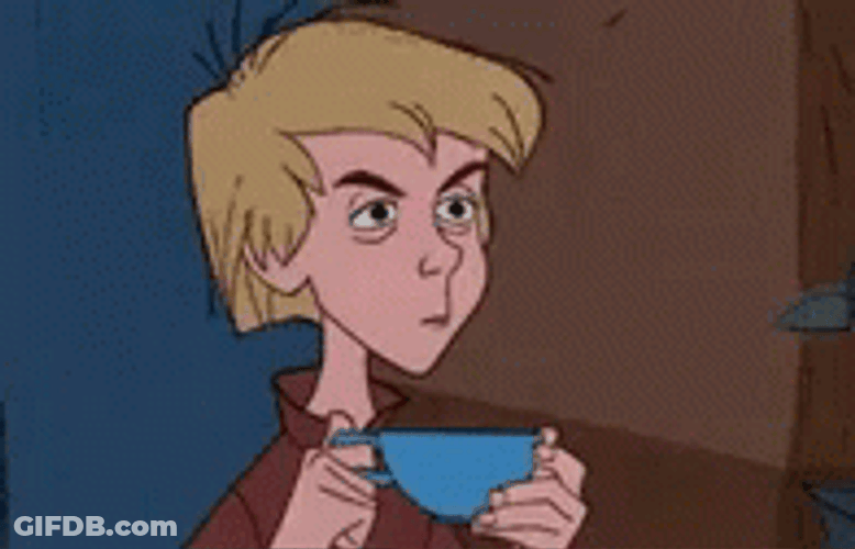 Groggy Shocked Man GIF