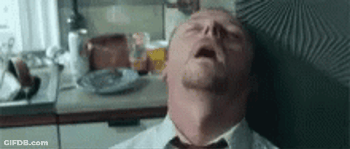 Groggy Simon Pegg GIF