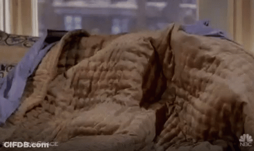 Groggy Woman In Bed GIF