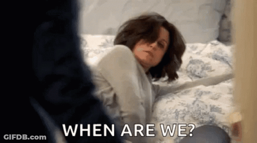 Groggy Woman Just Wake Up GIF