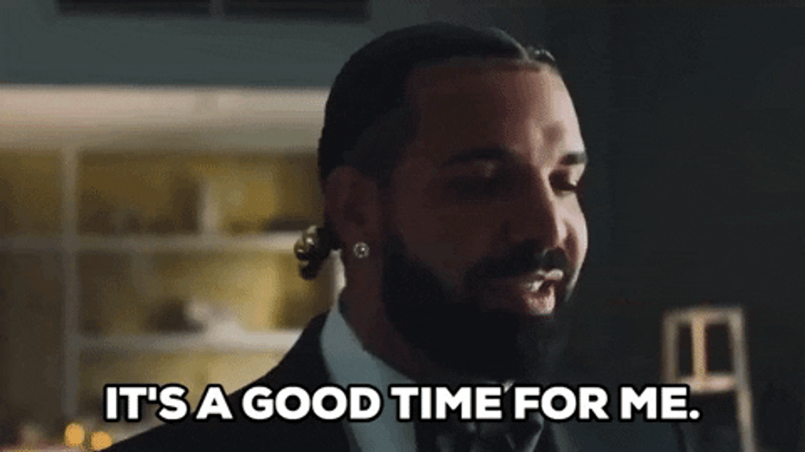 Groom Drake Falling Back GIF