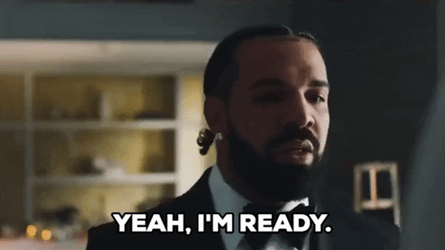 Groom Drake Falling Back GIF