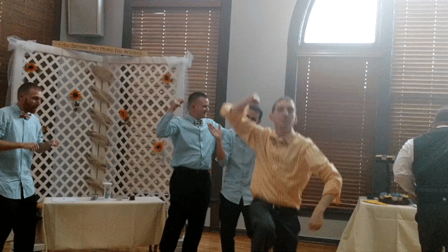 Groom's Men Dancing GIF