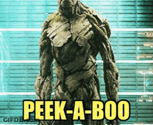 Groot From Guardians Of The Galaxy GIF