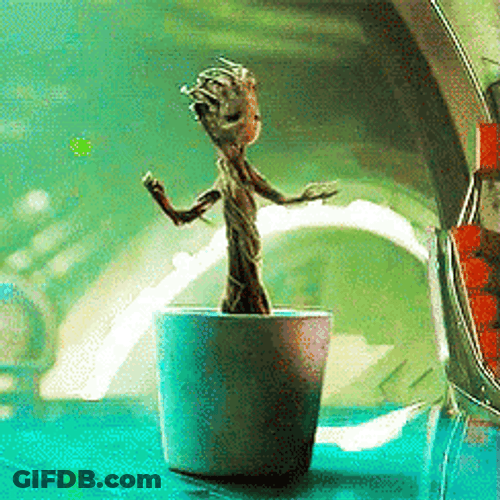 Groot The Plant Fictional Character GIF