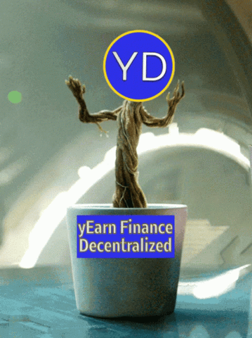 Groot Yearn Finance Decentralized GIF