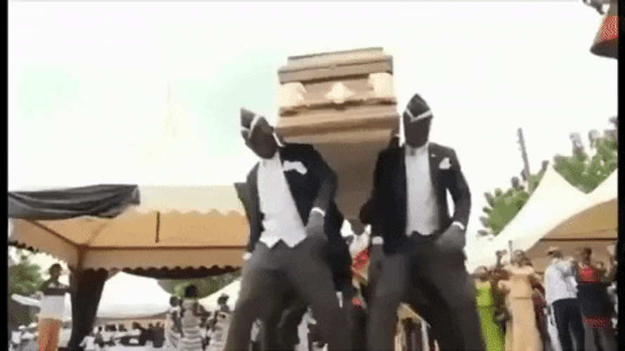 Grooving Coffin Dance Meme GIF