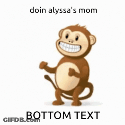 Grooving Happy Fat Monkey GIF