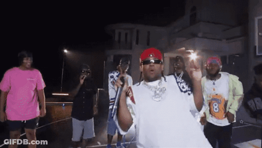 Groovy Dance Duke Dennis Singing GIF