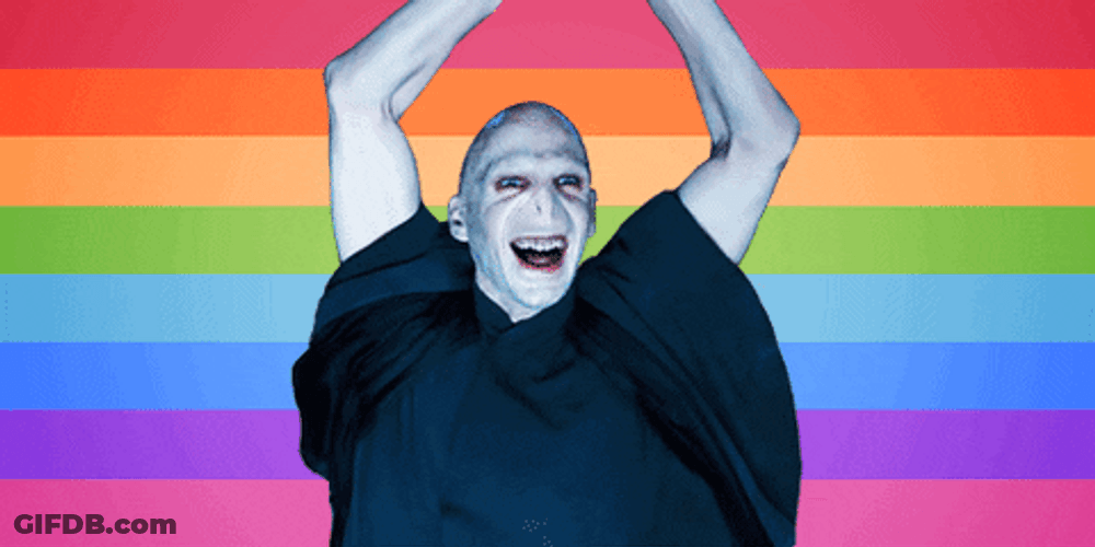 Groovy Lord Voldemort Dancing GIF