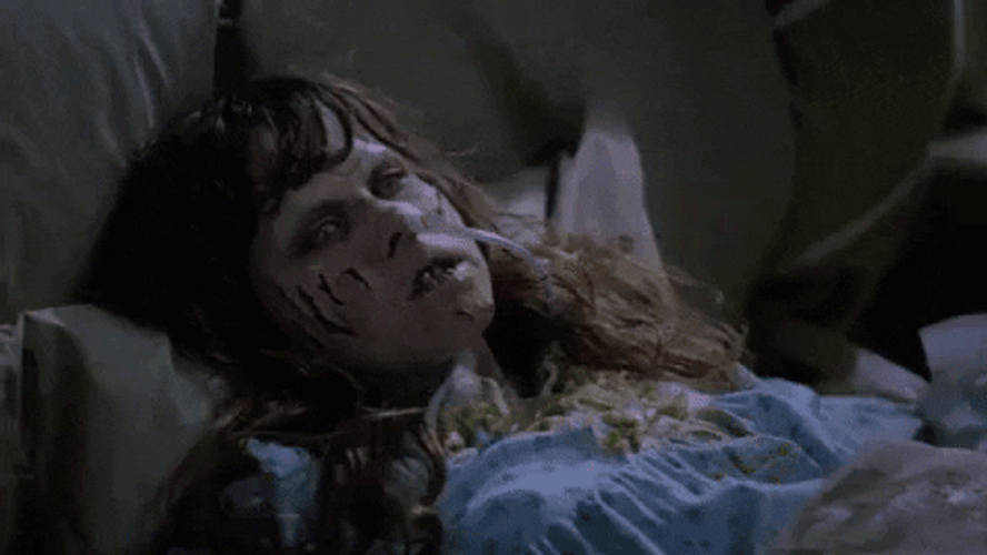 Gross Throw Up The Exorcist GIF