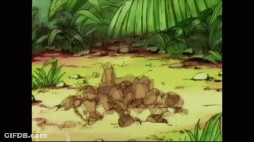 Ground Squirrel Yawning By BBC Logo GIF