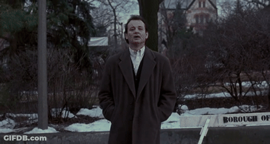 Groundhog Day Stealing Money Truck GIF