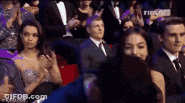 Group Applauding Man In Suit And Tie GIF