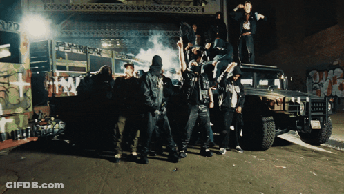 Group By Jeep With HN License GIF