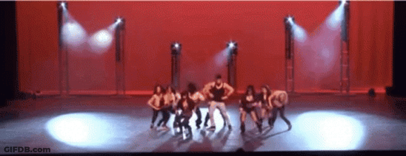 Group Dance Death Drop GIF