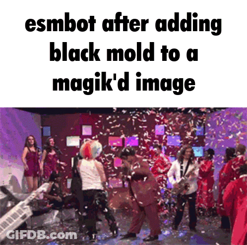 Group Dancing Confetti Esmbot After Adding Bl GIF