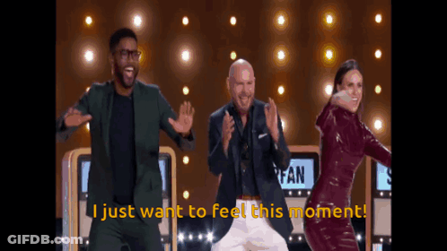 Group Dancing I Just Want To Feel This Moment GIF