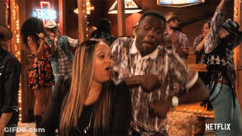 Group Dancing In Netflix Ad GIF
