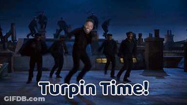 Group Dancing It's Turpin Time GIF