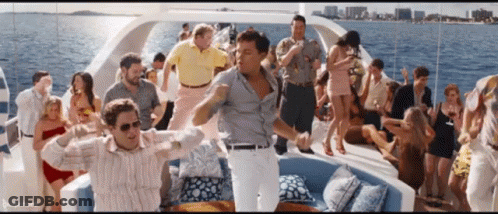 Group Dancing On Boat Sugarhound GIF