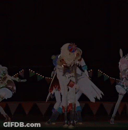 Group Dancing On Stage GIF