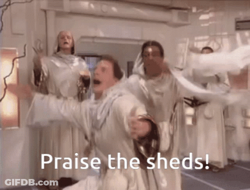 Group Dancing Praise The Sheds GIF