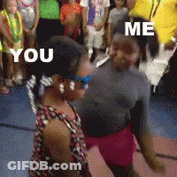 Group Dancing You And Me GIF
