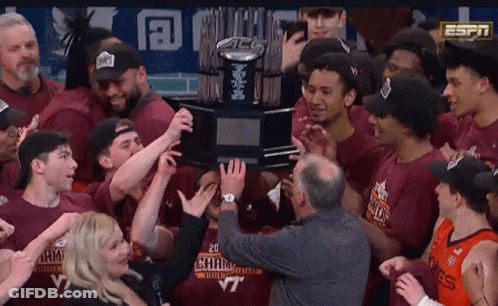 Group Holding ESPN Trophy GIF