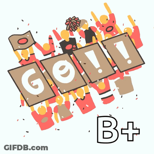 Group Holding Get It Signs GIF