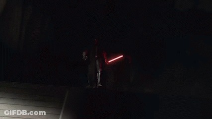Group Holding Lightsabers Hello There GIF