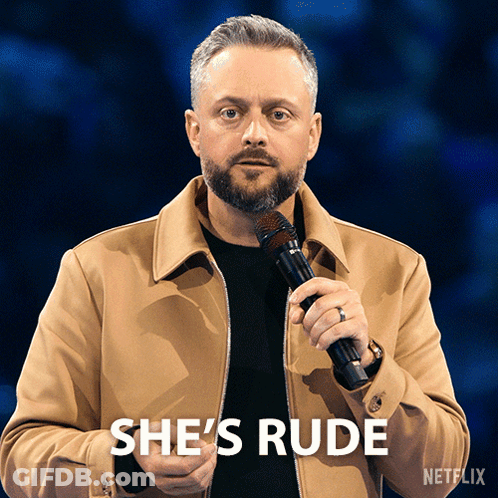 Group Holding Sign That Wasn't Nice GIF