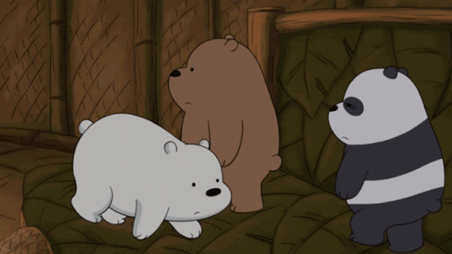 Group Hug We Bear Bears GIF