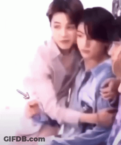 Group Hugging GIF