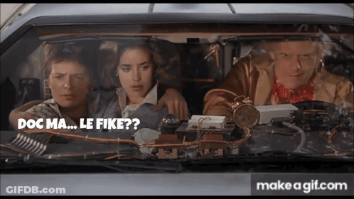 Group In Car Saying Doc Ma Le Fike GIF