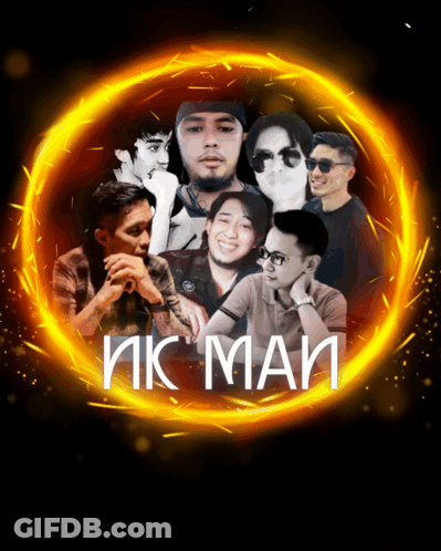 Group In Circle NK Man In The Middle GIF