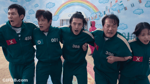 Group In Green Uniforms Numbers 456 001 388 And 390 GIF