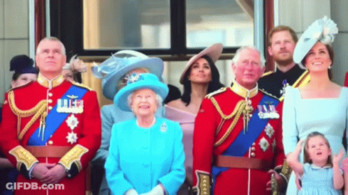 Group In Military Uniforms Posing GIF