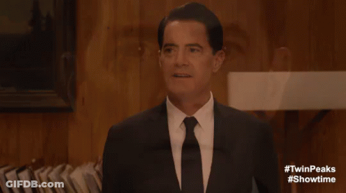 Group In Suits And Ties With #Twinpeaks #Showtime GIF