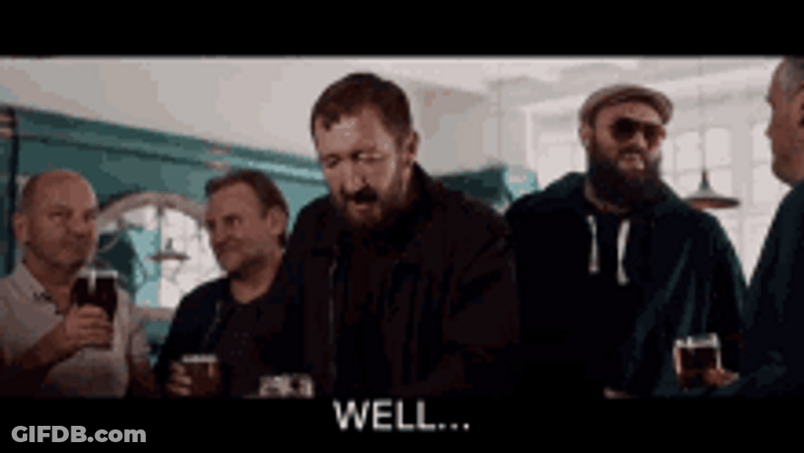 Group Leader Saying And Here We Go Then GIF