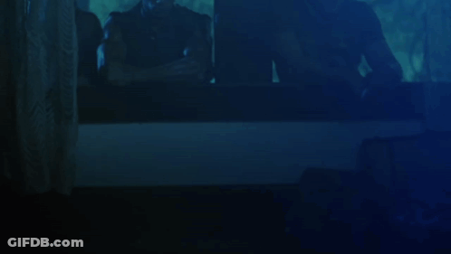 Group Looking Out Window At Night GIF