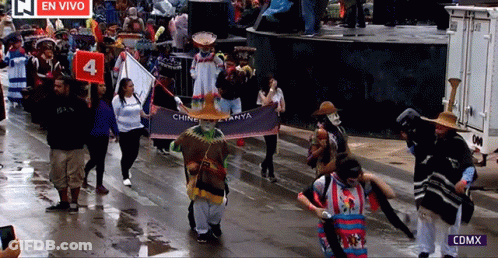 Group Marching With China Etanya Banner GIF