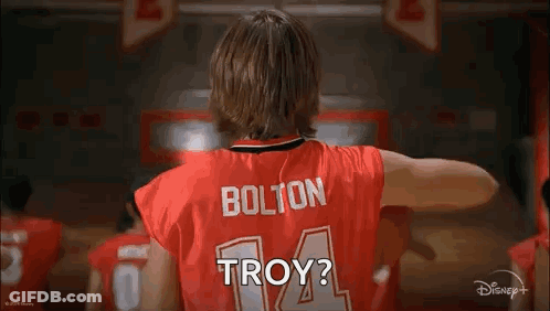 Group Of Basketball Players Dancing On Court GIF
