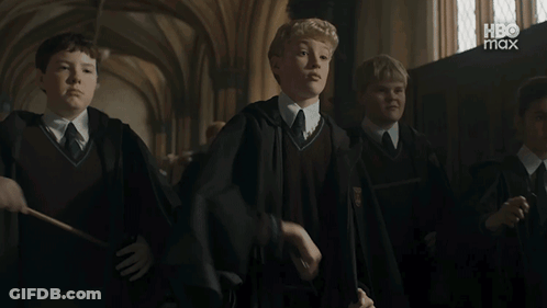 Group Of Boys Standing In Hallway HBO Max GIF
