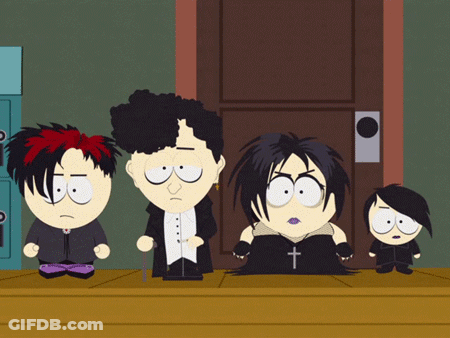 Group Of Cartoon Characters Standing Together GIF