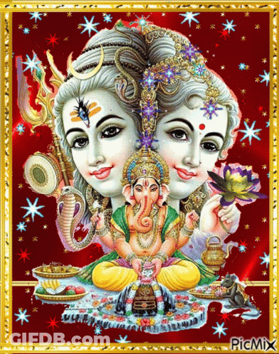 Group Of Deities With Picmix GIF