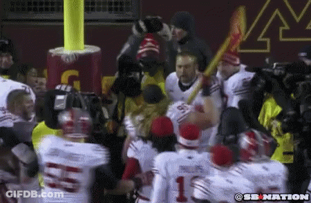 Group Of Football Players Number 1 Jersey GIF