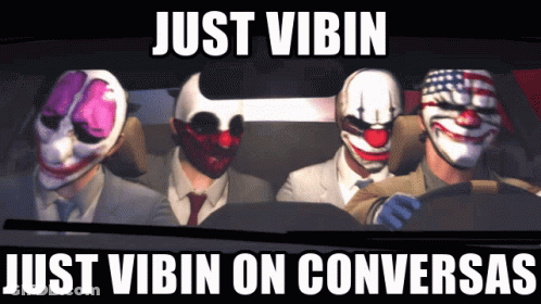 Group Of Masked Men In Car Just Vibin GIF