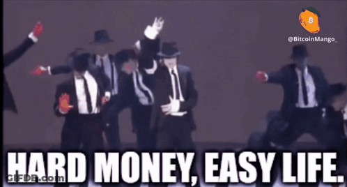 Group Of Men Dancing Hard Money Easy Life GIF
