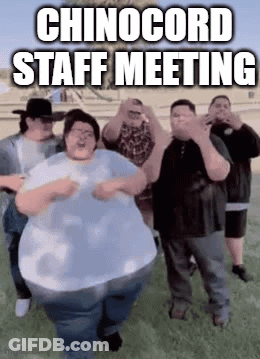 Group Of Men Dancing In Field Chinocord Staff Meeting GIF